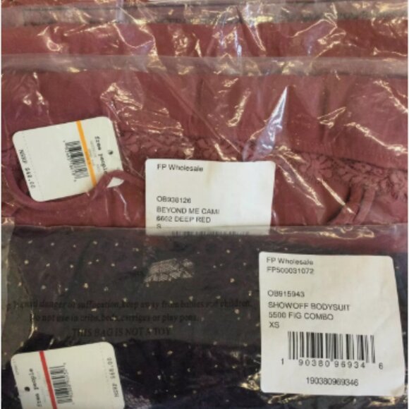 Free People Wholesale Bundle Lot of Women’s Intimate Apparel (Brand New w/Tags) - Picture 2 of 16